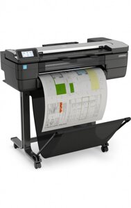 Hp МФУ А1 HP DesignJet T830 24in F9A28D, печать A1 26сек/А1, 81 стр А1/час; скан до 12см/сек, USB 3.0, Wi-Fi