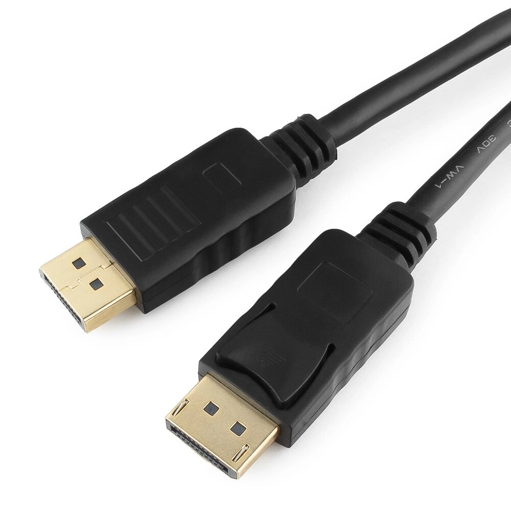 Кабель DisplayPort Cablexpert CC-DP2-10, v1.2, 3м, 20M/20M, черный, экран, пакет от компании icopy - фото 1