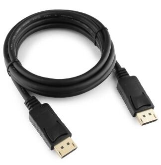 Кабель DisplayPort Cablexpert CC-DP3-2M, v1.3, 2м, 20M/20M, черный, экран, пакет черный от компании icopy - фото 1