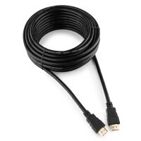 Кабель HDMI Cablexpert CC-HDMI4-10M, 10м, v2.0, 19M/19M, черный, позол. разъемы, экран, пакет от компании icopy - фото 1