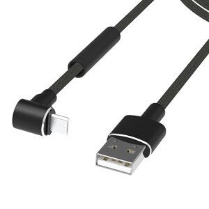 Кабель Ritmix RCC-413 MicroUSB-USB 2 A Gaming черный от компании icopy - фото 1