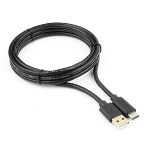 Кабель USB cablexpert CCP-USB2-AMCM-6, USB2.0 USB/type-C, 1.8м, пакет