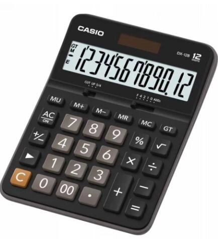 Калькулятор настольный CASIO DX-12B-W-EC от компании icopy - фото 1