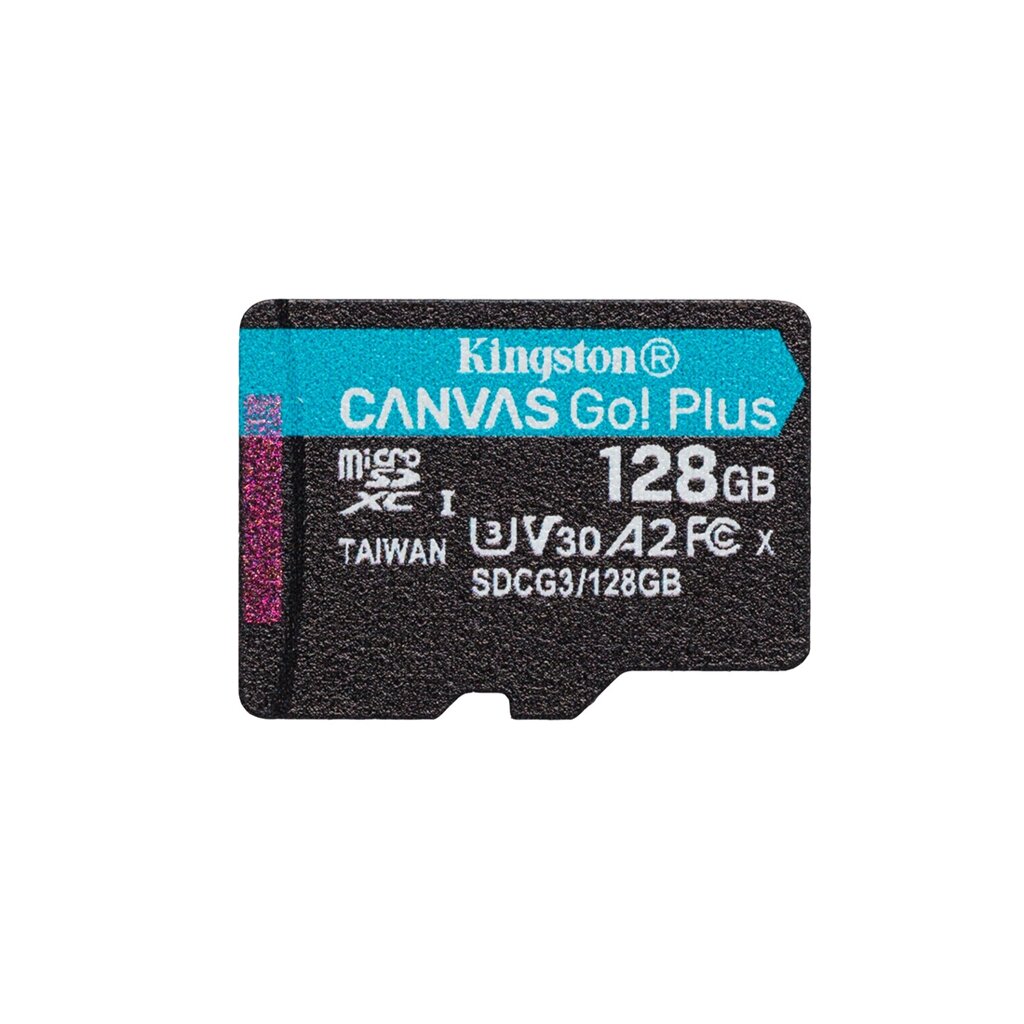 Карта памяти Kingston SDCG3/128GBSP A2 U3 V30 128GB без адаптера от компании icopy - фото 1