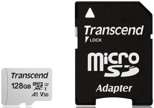 Карта памяти MicroSD 128GB Class 10 U3 Transcend TS128GUSD300S-A от компании icopy - фото 1