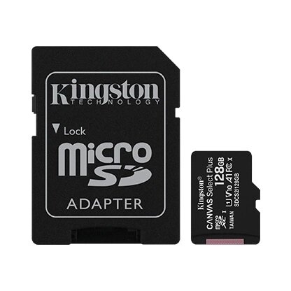 Карта памяти MicroSD 128GB Class 10 UHS-I A1 C10  Kingston SDCS2/128GB от компании icopy - фото 1