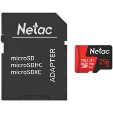 Карта памяти MicroSD 256GB Class 10 U1 Netac NT02P500PRO-256G-R с адаптером от компании icopy - фото 1