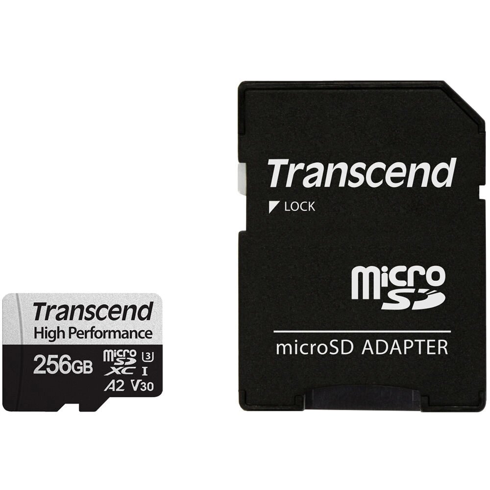 Карта памяти MicroSD 256GB Class 10 U3 Transcend TS256GUSD340S от компании icopy - фото 1