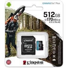 Карта памяти microSD 512GB Kingston SDCG3/512GB