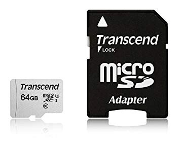 Карта памяти MicroSD 64GB Class 10 U1 Transcend TS64GUSD300S-A от компании icopy - фото 1