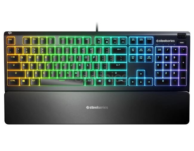 Клавиатура игровая Steelseries  Apex 3 RU 64805 черный от компании icopy - фото 1