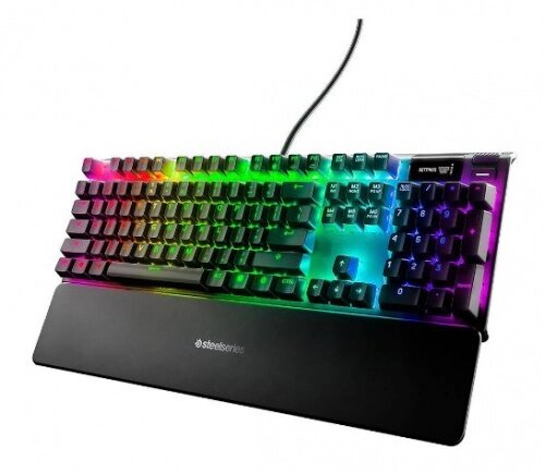 Клавиатура игровая Steelseries  Apex 7 (Red Switch) RU 64642 черный от компании icopy - фото 1