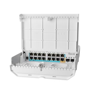 Коммутатор mikrotik CRS318-1fi-15fr-2S-OUT