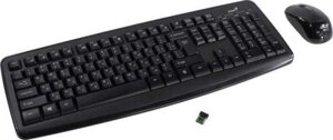 Комплект genius smart KM-8100, BLK, KAZ, 2.4GHZ, 31340004411