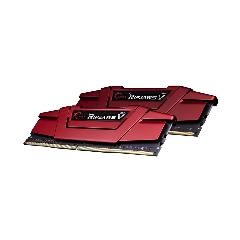 Комплект модулей памяти G. SKILL RipjawsV F4-3000C16D-32GVRB DDR4 32GB (Kit 2x16GB) 3000MHz от компании icopy - фото 1