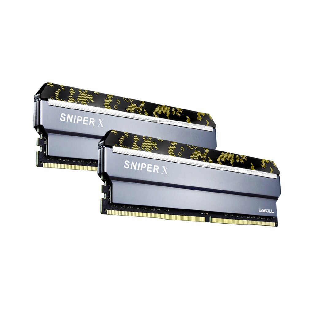 Комплект модулей памяти G. SKILL SniperX F4-3600C19D-16GSXKB DDR4 16GB (Kit 2x8GB) 3600MHz от компании icopy - фото 1