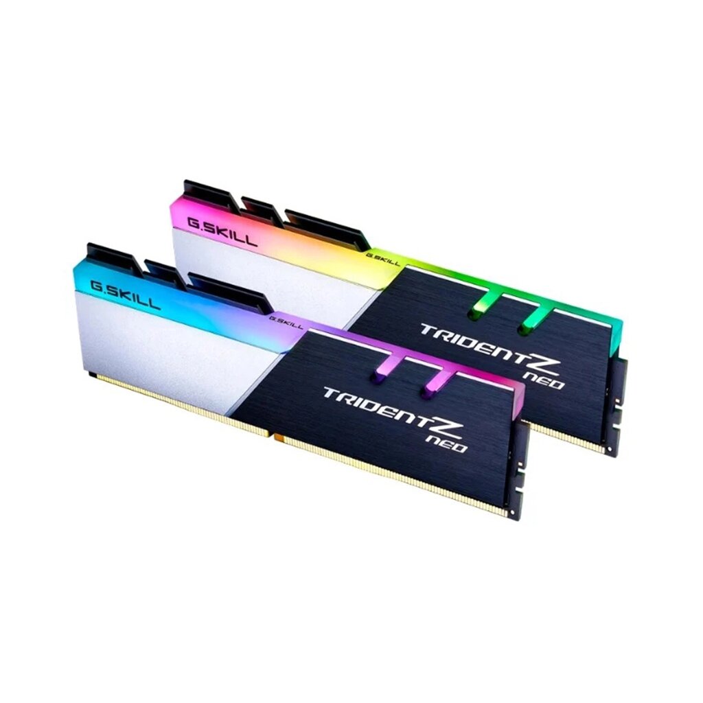 Комплект модулей памяти G. SKILL TridentZ Neo RGB F4-3200C16D-16GTZN DDR4 16GB (Kit 2x8GB) 3200MHz от компании icopy - фото 1