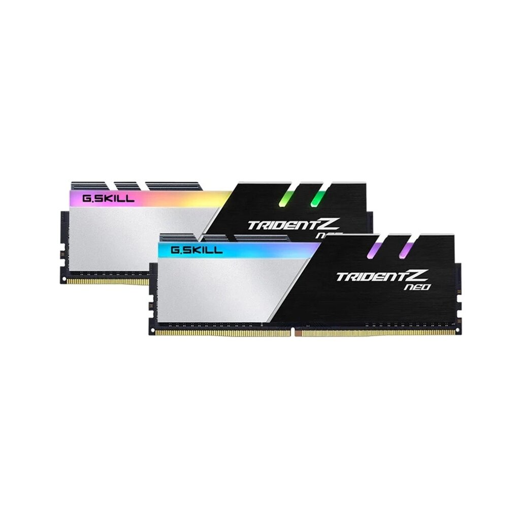 Комплект модулей памяти G. SKILL TridentZ Neo RGB F4-3200C16D-32GTZN DDR4 32GB (Kit 2x16GB) 3200MHz от компании icopy - фото 1