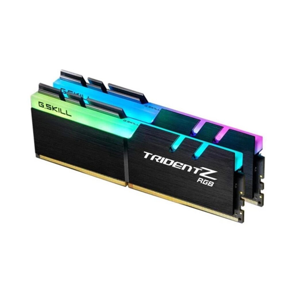 Комплект модулей памяти G. SKILL TridentZ RGB F4-3200C16D-16GTZR DDR4 16GB (Kit 2x8GB) 3200MHz от компании icopy - фото 1