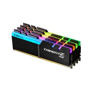Комплект модулей памяти G. SKILL tridentz RGB F4-3600C18Q-128GTZR DDR4 128GB (kit 4x32GB) 3600mhz