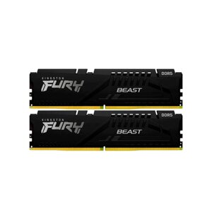 Комплект модулей памяти kingston FURY beast KF548C38BBAK2-16 DDR5 16GB (kit 2x8GB) 4800mhz