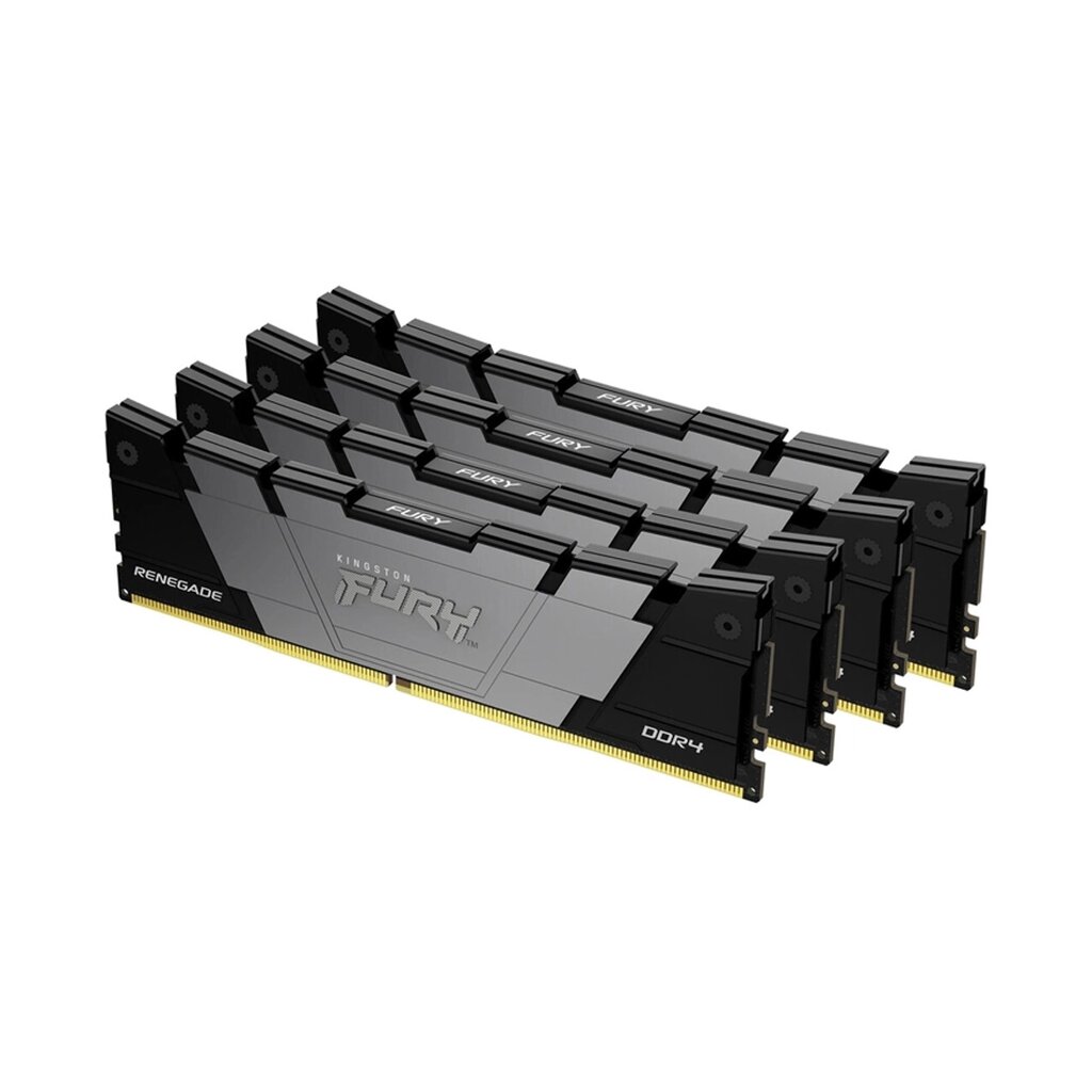 Комплект модулей памяти Kingston FURY Renegade KF436C18RB2K4/128 DDR4 128GB (Kit 4x32GB) 3600MHz от компании icopy - фото 1