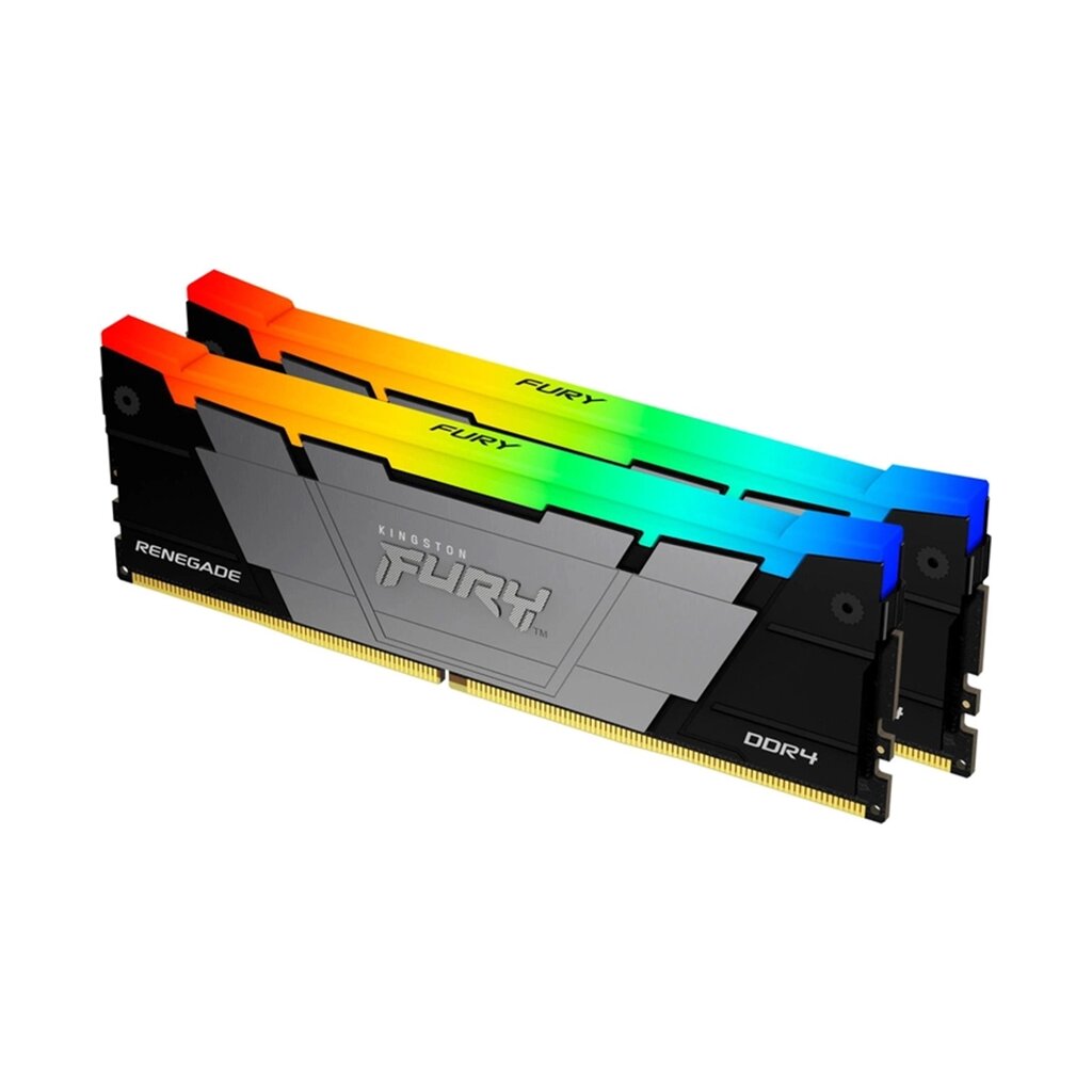 Комплект модулей памяти Kingston FURY Renegade RGB KF436C16RB12AK2/32 DDR4 32GB (Kit 2x16GB) 3600MHz от компании icopy - фото 1