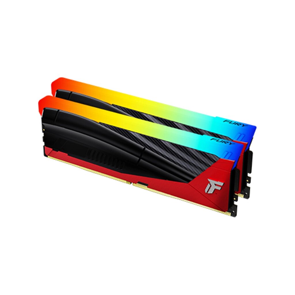 Комплект модулей памяти Kingston FURY Renegade RGB KF580C36RLAK2-48 DDR5 48GB (Kit 2x24GB) от компании icopy - фото 1