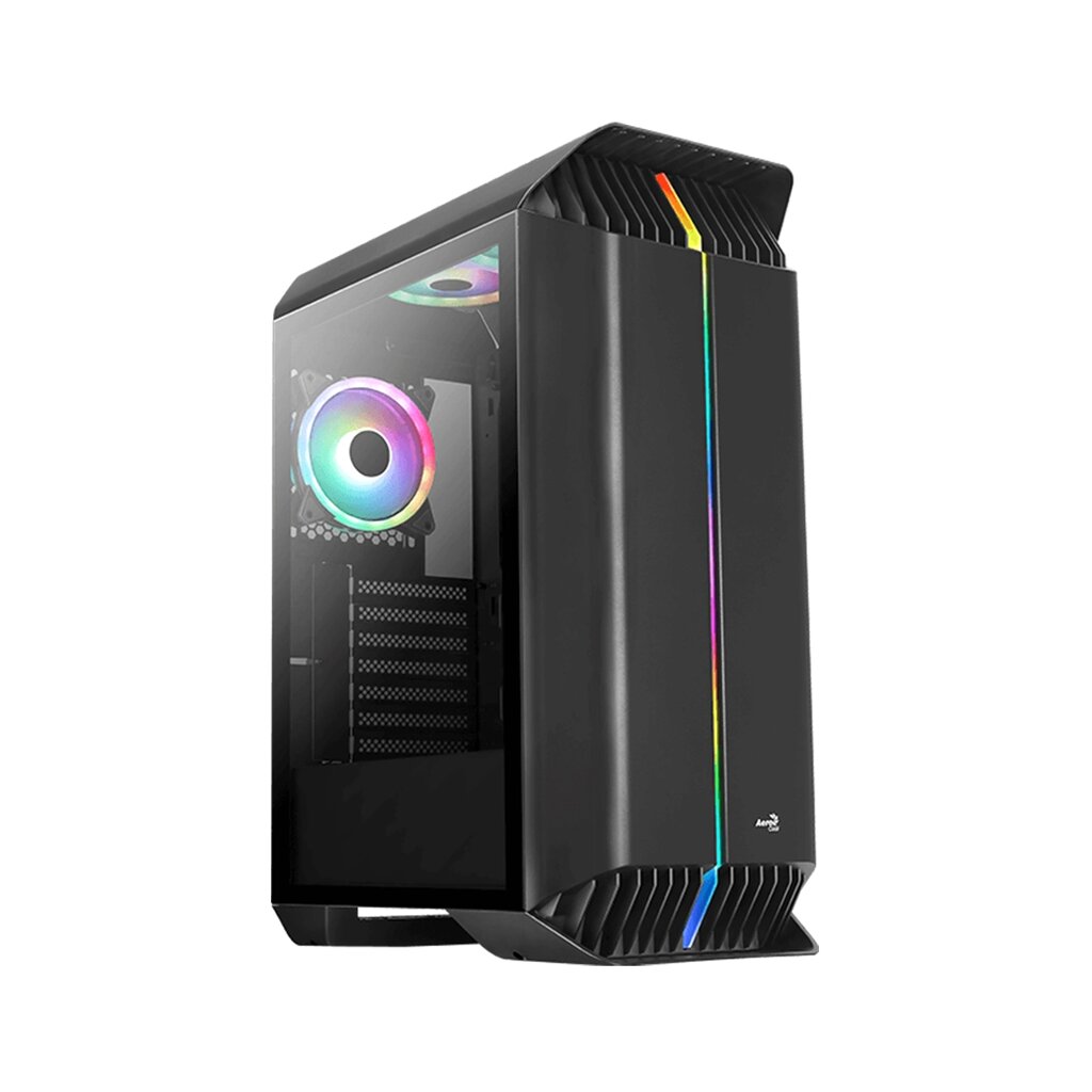 Компьютерный корпус Aerocool Gladiator Duo-G-BK-v1 без Б/П от компании icopy - фото 1