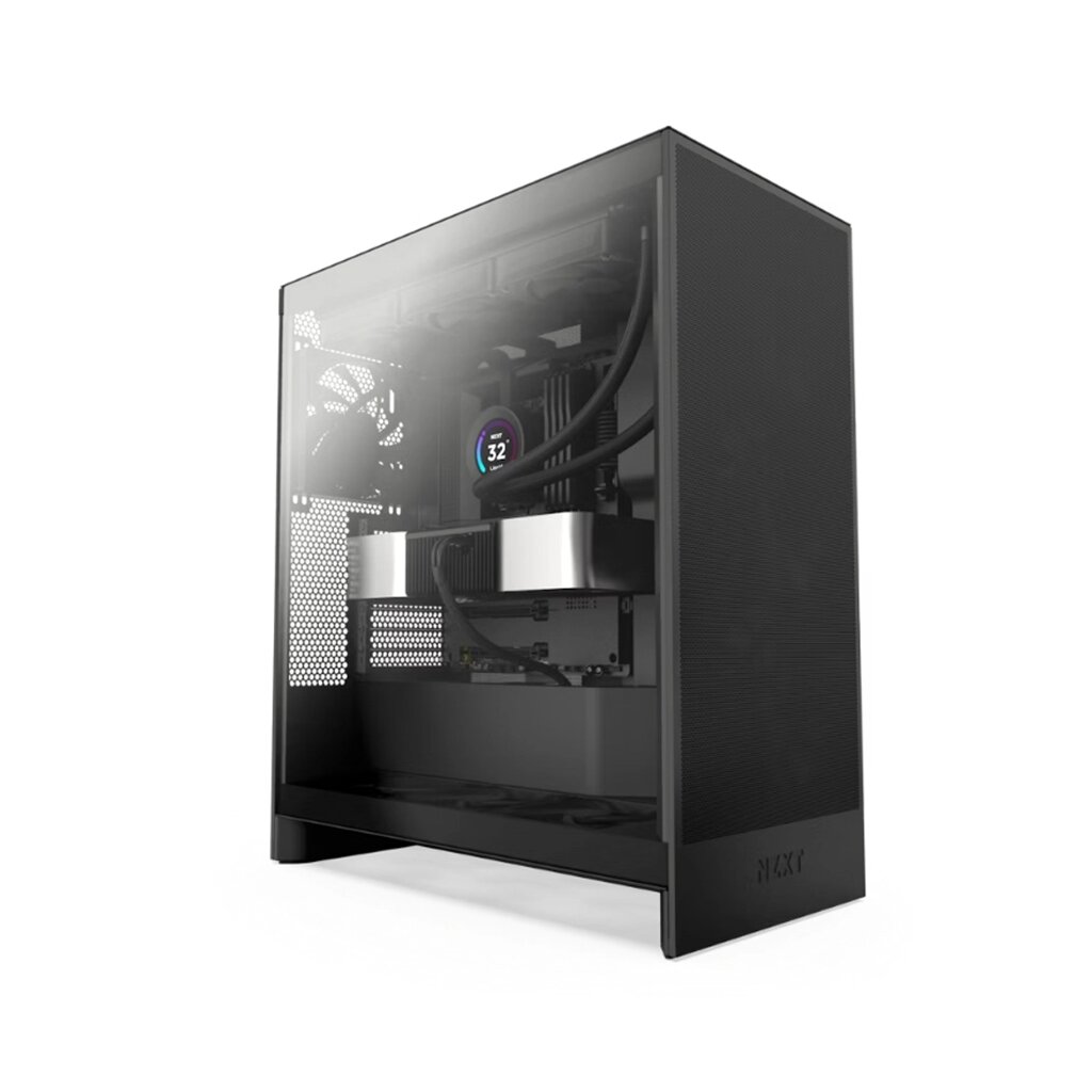 Компьютерный корпус NZXT H7 Flow CM-H72FB-01 Black без Б/П от компании icopy - фото 1