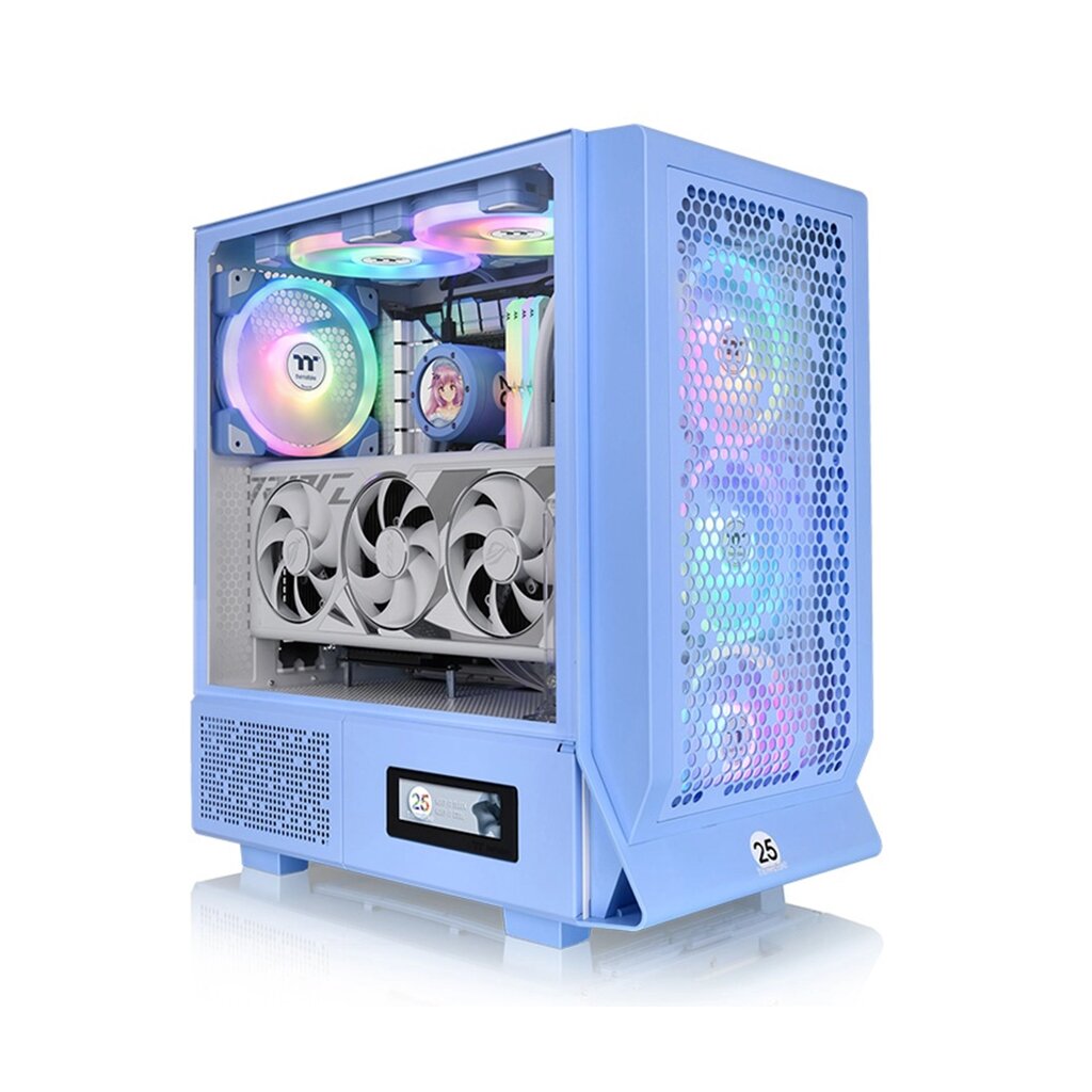 Компьютерный корпус Thermaltake Ceres 330 TG ARGB Hydrangea Blue без Б/П от компании icopy - фото 1