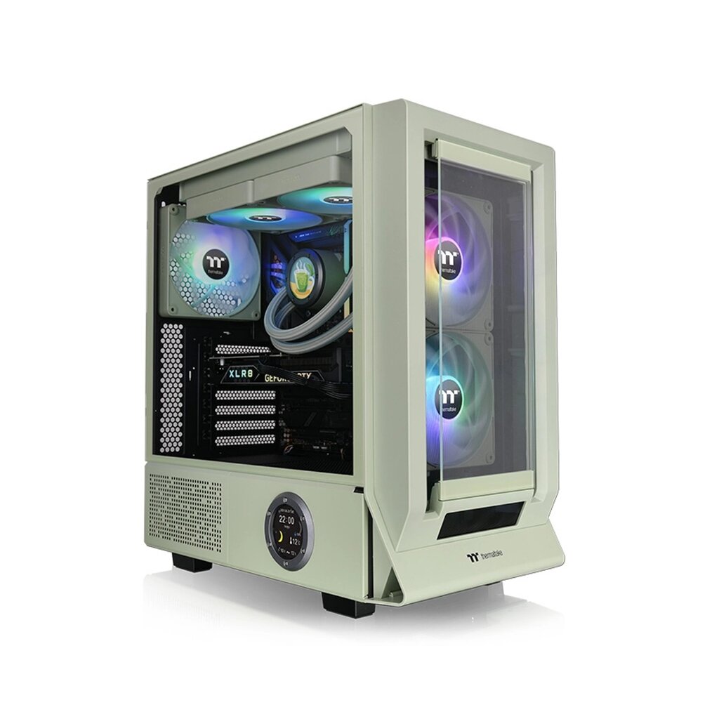 Компьютерный корпус Thermaltake Ceres 350 MX Matcha Green без Б/П от компании icopy - фото 1