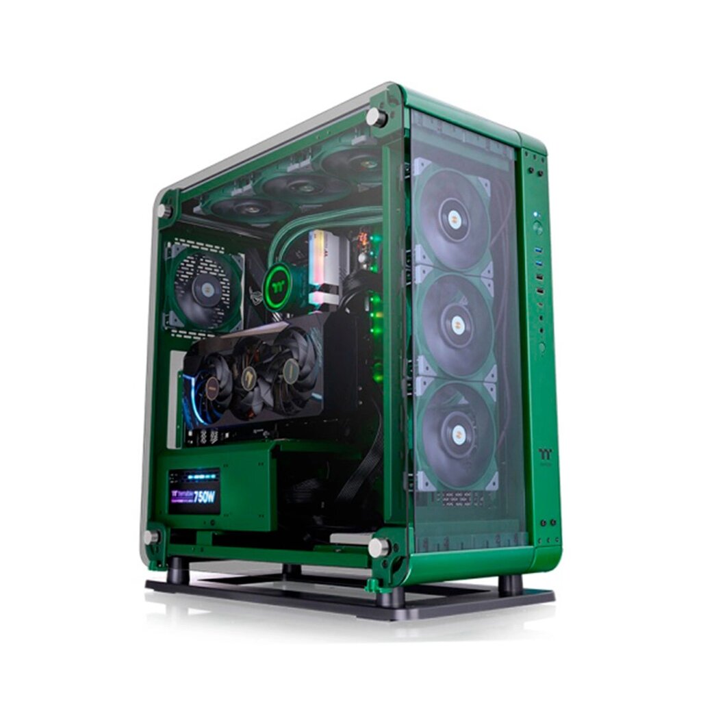 Компьютерный корпус Thermaltake Core P6 TG Racing Green без Б/П от компании icopy - фото 1