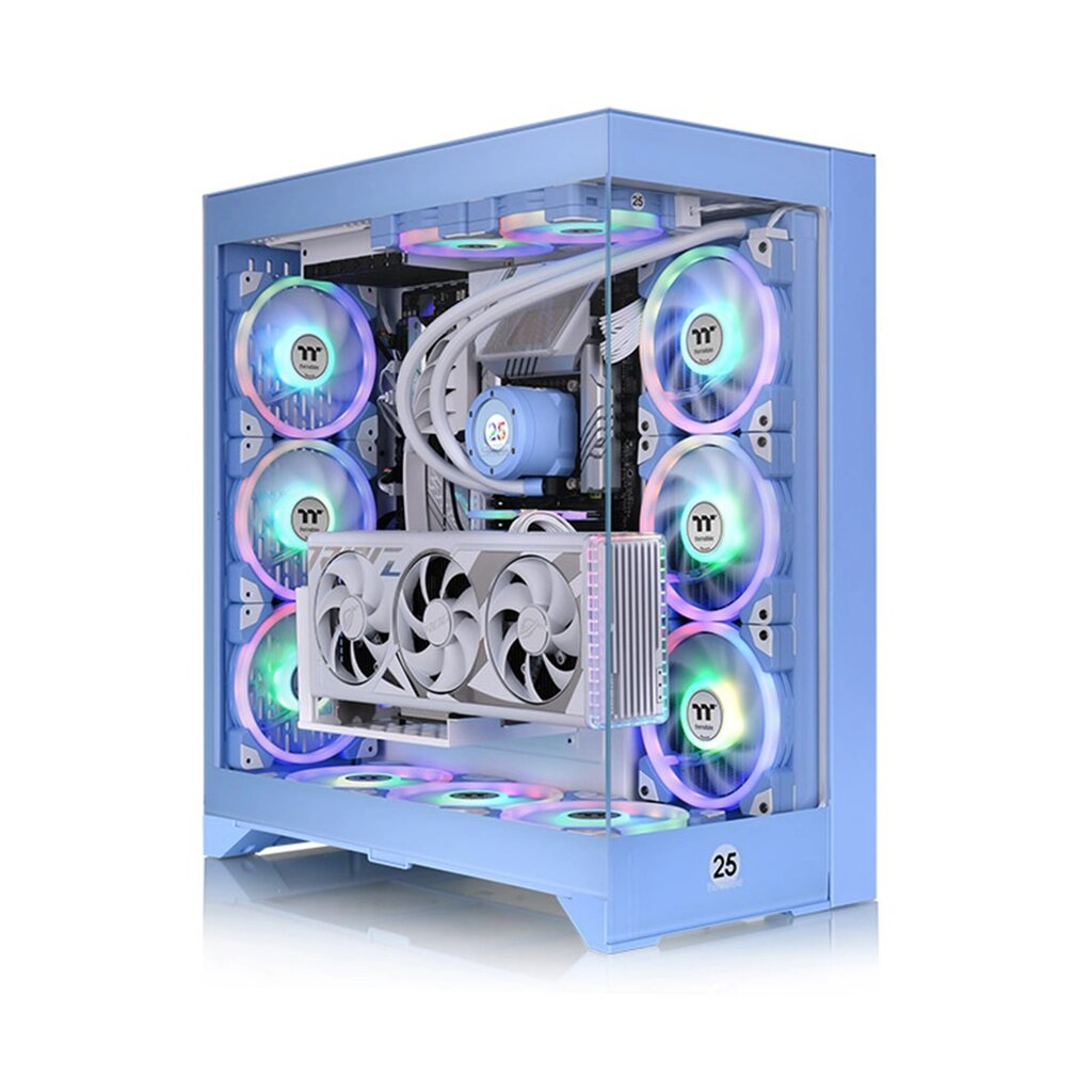 Компьютерный корпус Thermaltake CTE E600 MX Hydrangea Blue без Б/П от компании icopy - фото 1