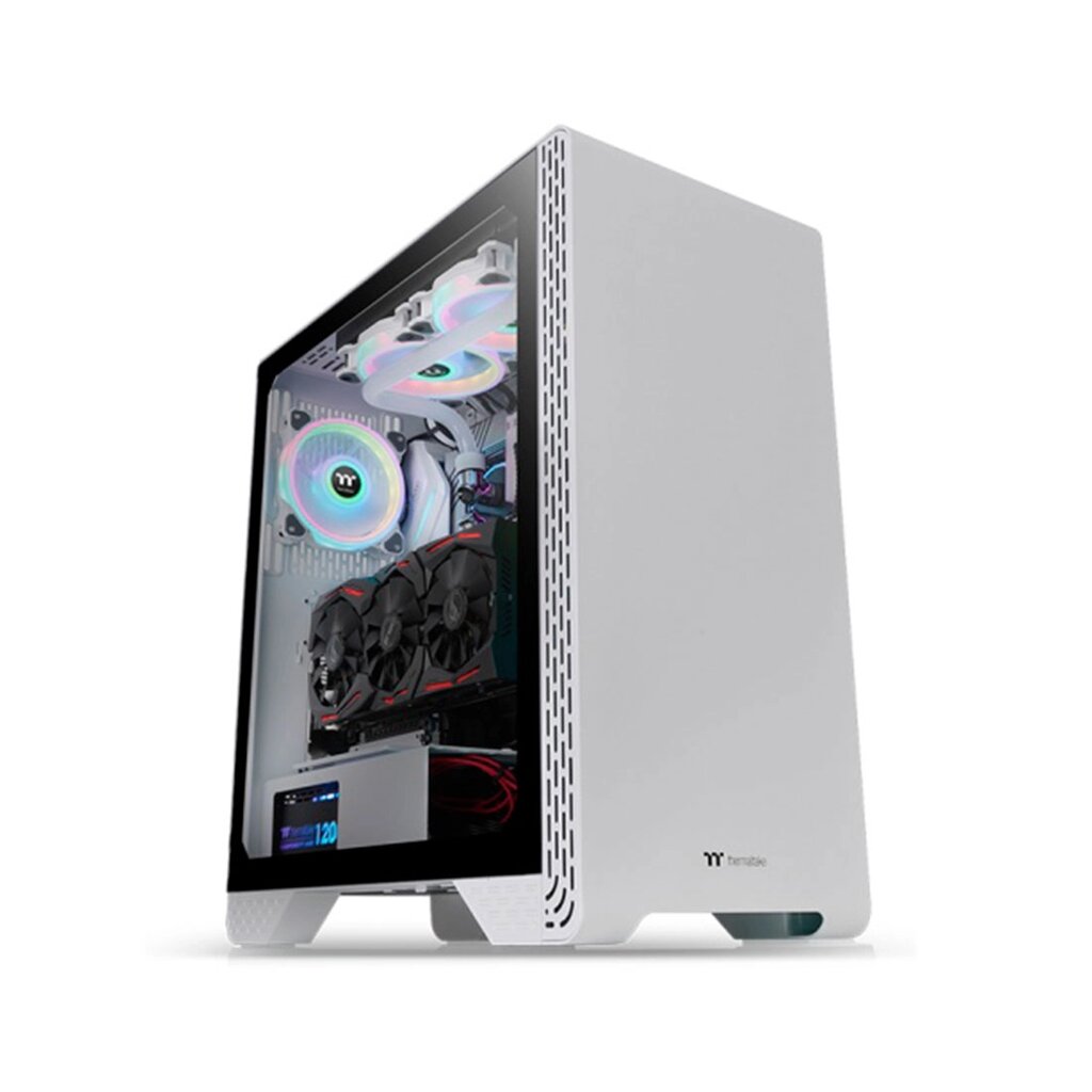 Компьютерный корпус Thermaltake S300 TG White без Б/П от компании icopy - фото 1