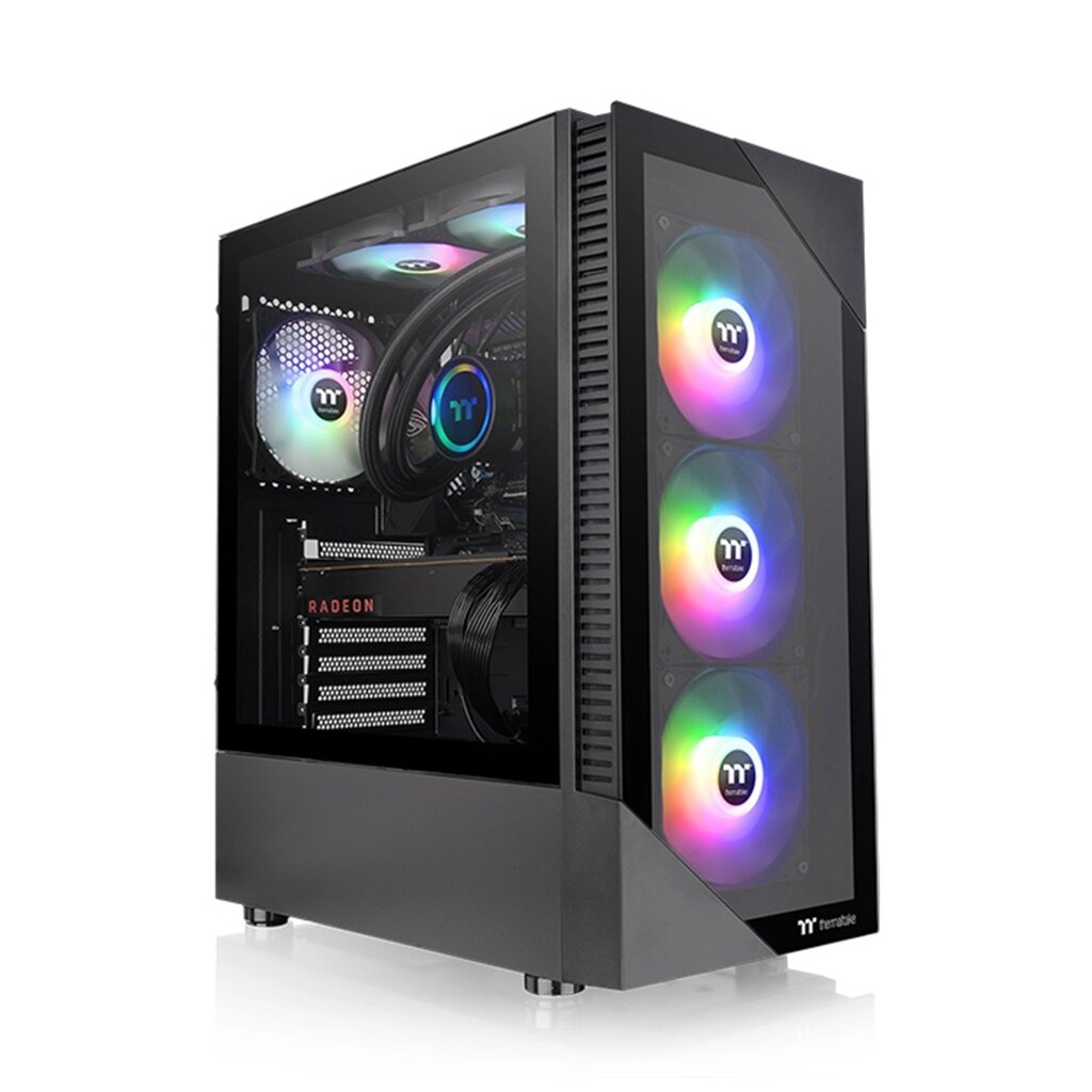 Компьютерный корпус Thermaltake View 200 TG Black ARGB без Б/П от компании icopy - фото 1