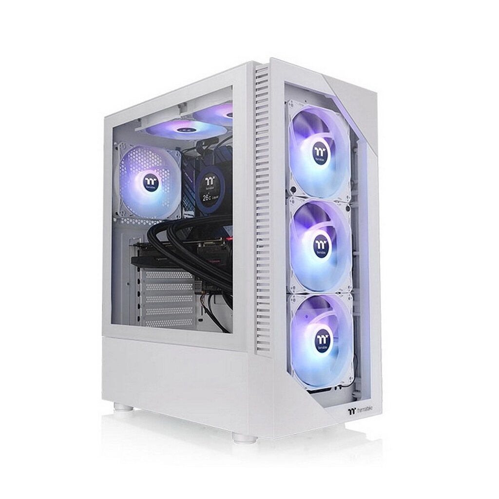 Компьютерный корпус Thermaltake View 200 TG Snow ARGB без Б/П от компании icopy - фото 1