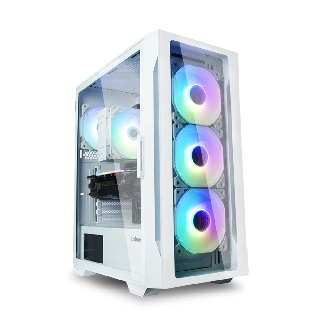 Компьютерный корпус Zalman i3 NEO ARGB White без Б/П от компании icopy - фото 1