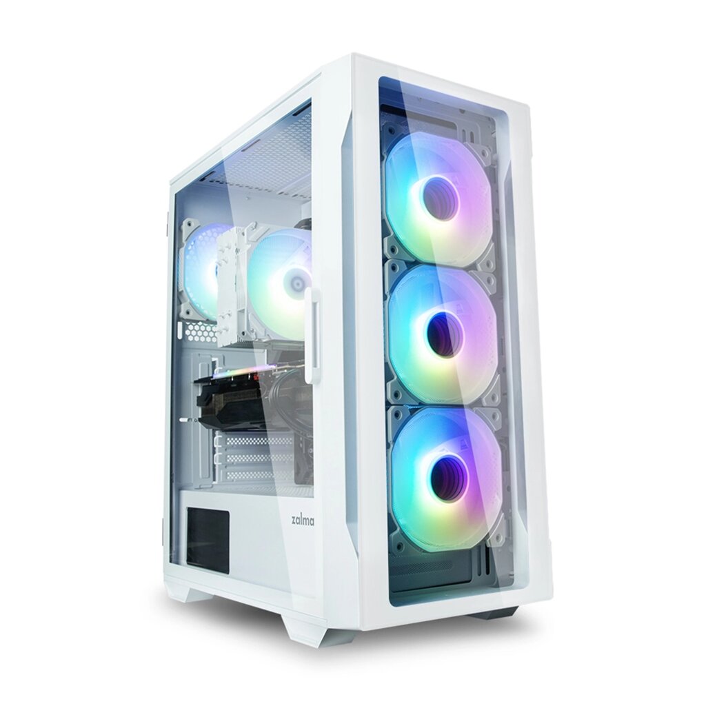 Компьютерный корпус Zalman i3 NEO TG White без Б/П от компании icopy - фото 1