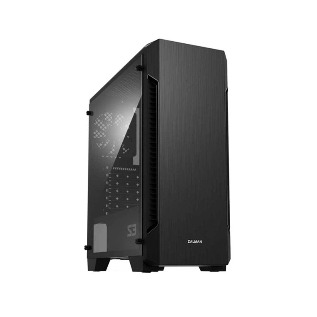 Компьютерный корпус Zalman S3 Black без Б/П от компании icopy - фото 1