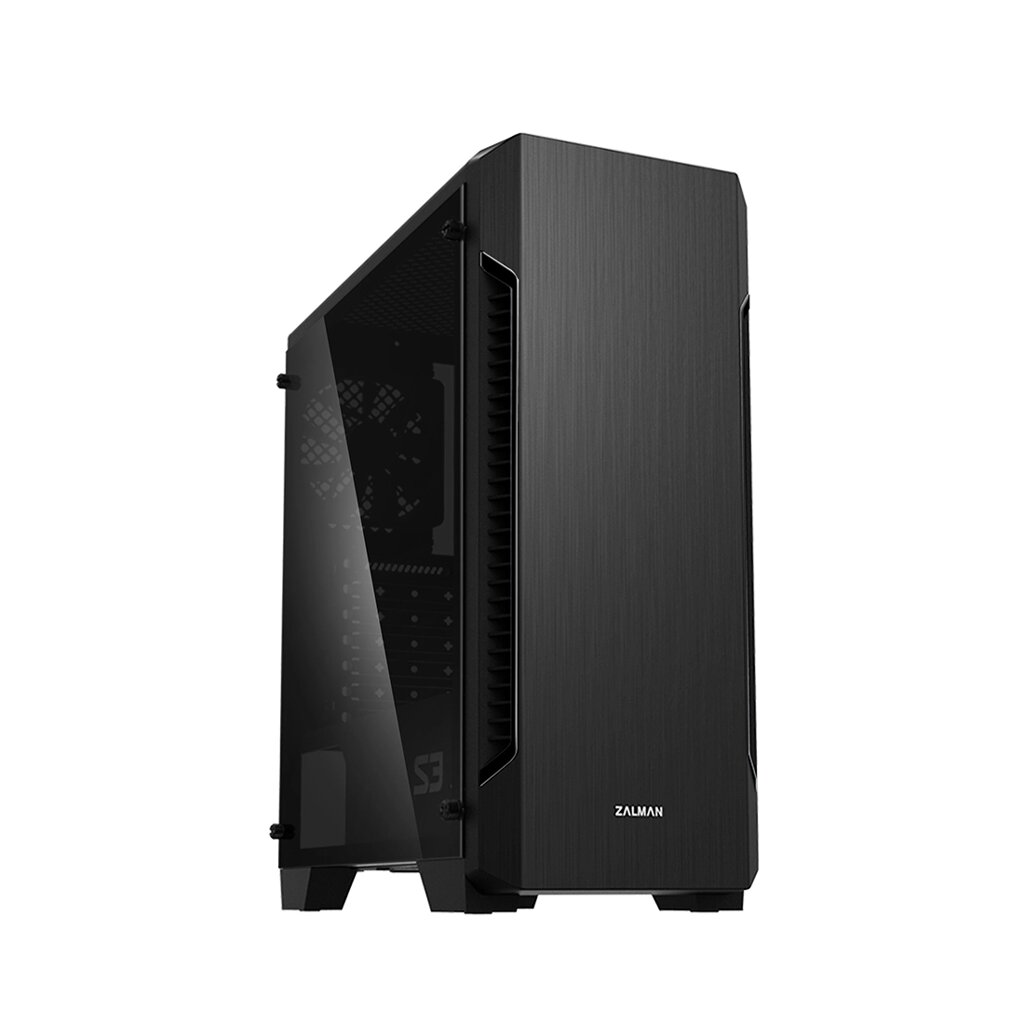 Компьютерный корпус Zalman S3 TG Black без Б/П от компании icopy - фото 1