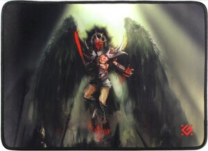 Коврик для мышки игровой Defender Angel of Death M 360x270x3 мм, ткань+резина