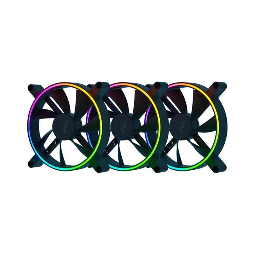 Кулер для компьютерного корпуса Razer Kunai Chroma 140MM 3 Fan от компании icopy - фото 1