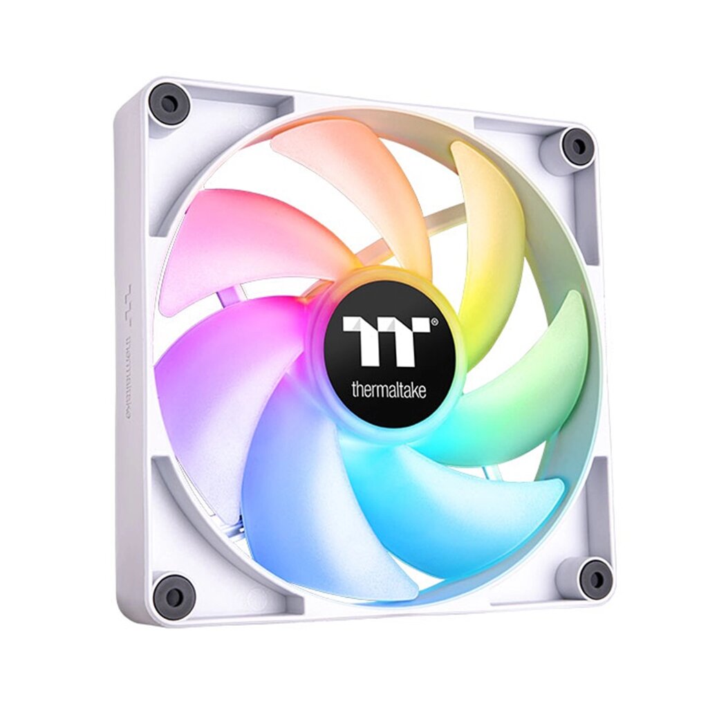 Кулер для компьютерного корпуса Thermaltake CT120 ARGB Sync PC Cooling Fan White (2 pack) от компании icopy - фото 1