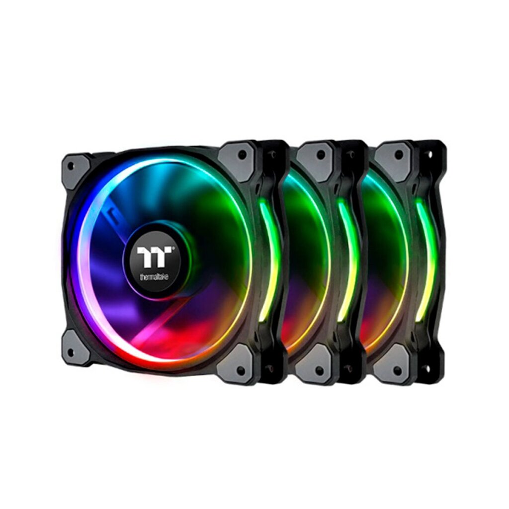 Кулер для компьютерного корпуса Thermaltake Riing Plus 14 RGB Radiator Fan TT Premium Edition (3-Fan от компании icopy - фото 1