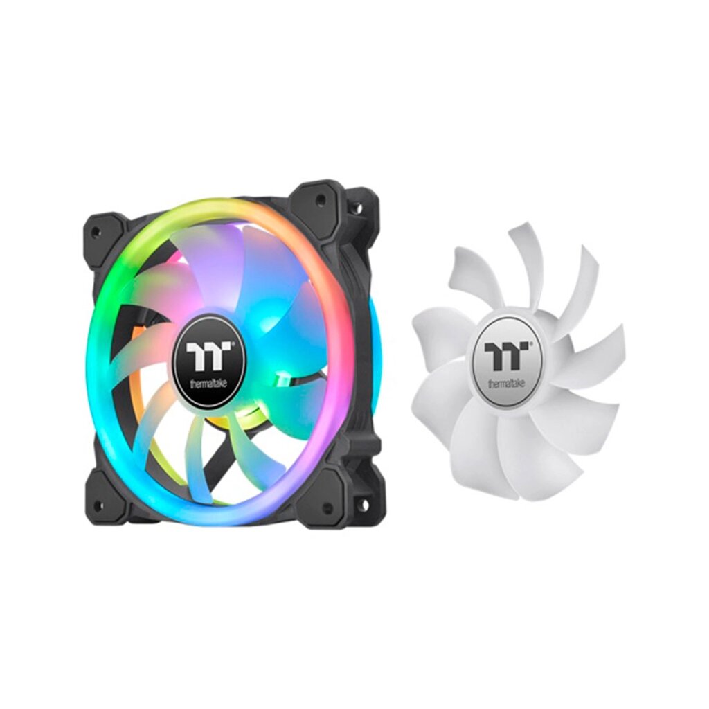 Кулер для компьютерного корпуса Thermaltake SWAFAN 12 RGB Radiator Fan TT Premium Edition (3-Fan Pac от компании icopy - фото 1