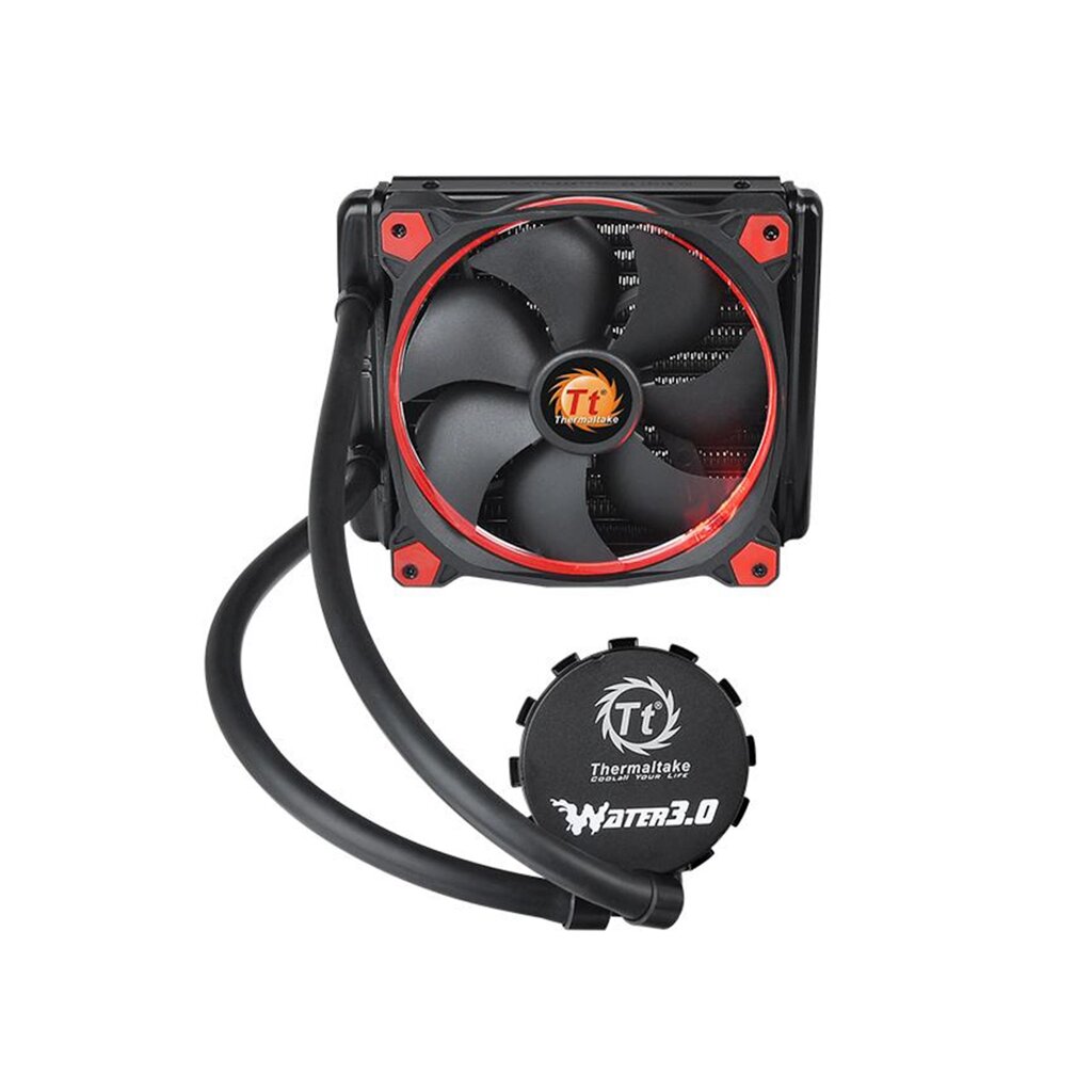 Кулер с водяным охлаждением Thermaltake Water 3.0 Riing Red 140 от компании icopy - фото 1