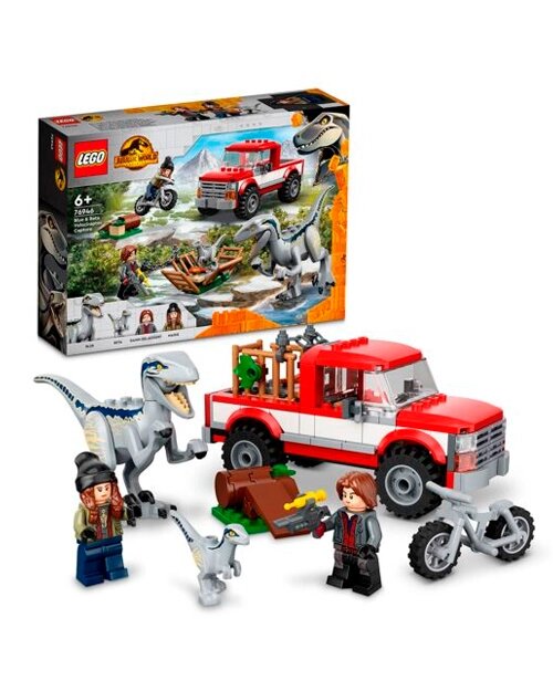 Lego 76946 Jurassic World Блу и поимка бета-велоцираптора от компании icopy - фото 1