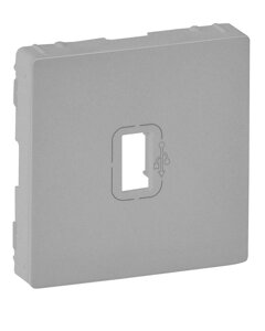 Legrand 754752 VLN-l алю накл розетки USB