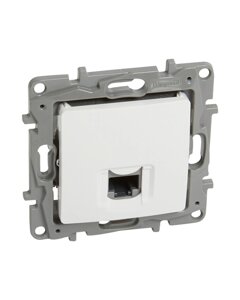 Legrand 764571 NILOE роз. RJ45 CAT5e UTP бел.